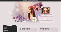 Desktop Screenshot of loticadream.com
